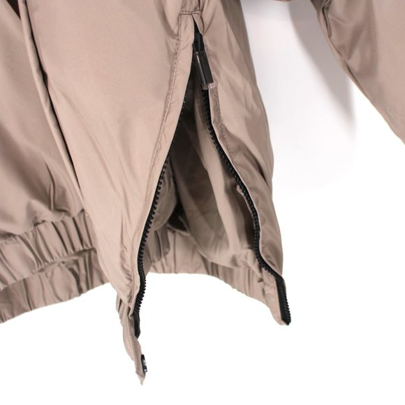 Essentials Fear Of God Quilted Anorak 1/2 Zip Pullover Jacket Desert Taupe S NEW - Picture 5 of 9